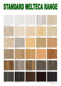 Melteca Colour Chart
