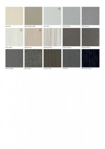Melteca Colour Chart