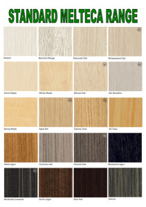 Melteca Colour Chart Page 1