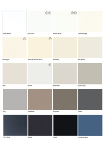 Melteca Colour Chart Page 2