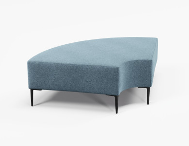 Small 90o Ottoman, Borsari Legs.